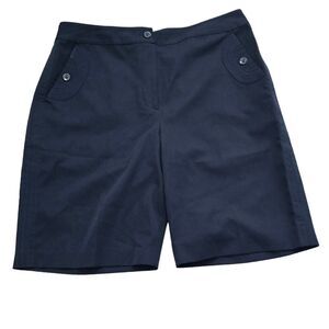 EP Pro Women's Golf Shorts Navy Blue Size 10 Performance Stretch Bermuda Active